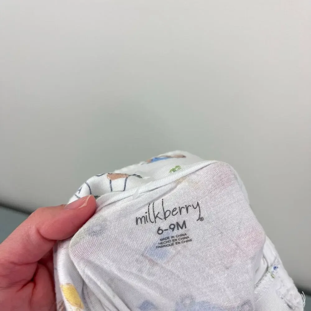 Milkberry Bamboo Golf Polo Bodysuit 6-9 Months